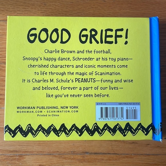 Peanuts Scanimation Book - Picture 4 of 5